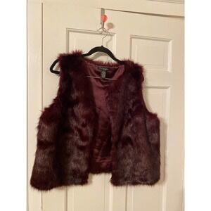 𝅺olivia & Grace faux fur vest